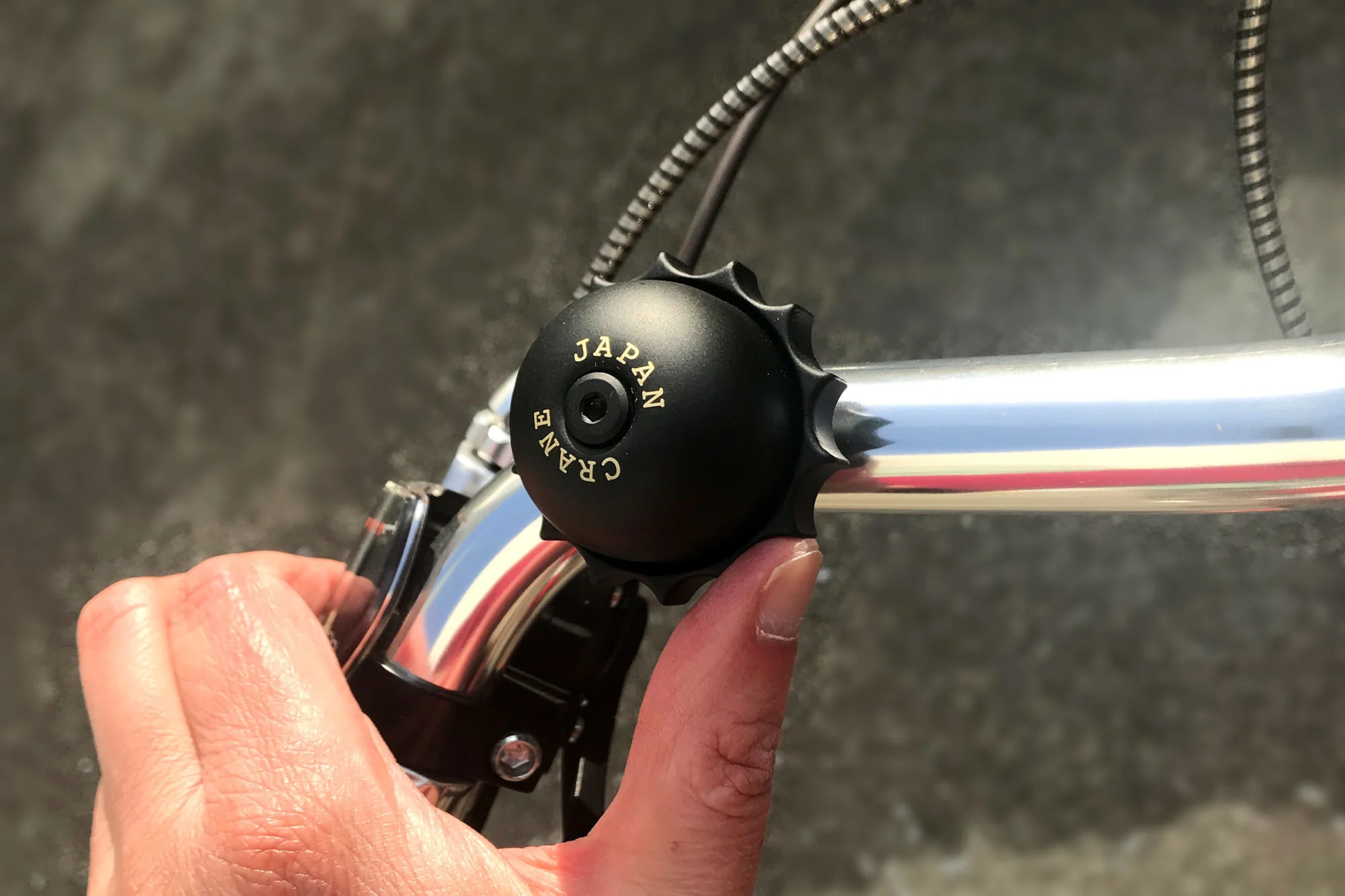 Crane E-ne Revolver Bell Stealth Black - Image 3