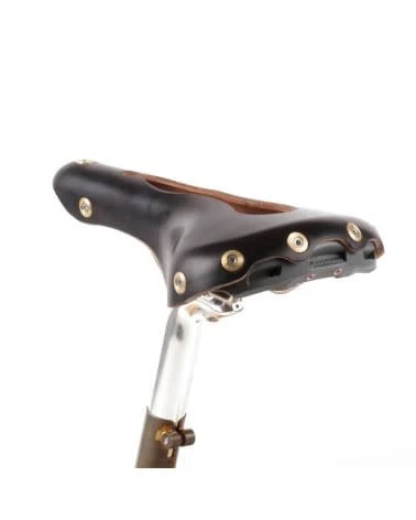 Berthoud Cycles Aspin Open Leather Saddle - Image 4