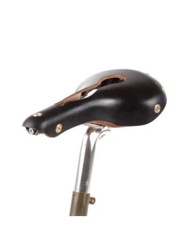 Berthoud Cycles Aspin Open Leather Saddle - Image 6