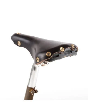Berthoud Cycles Marie Blanque Leather Saddle - Image 8