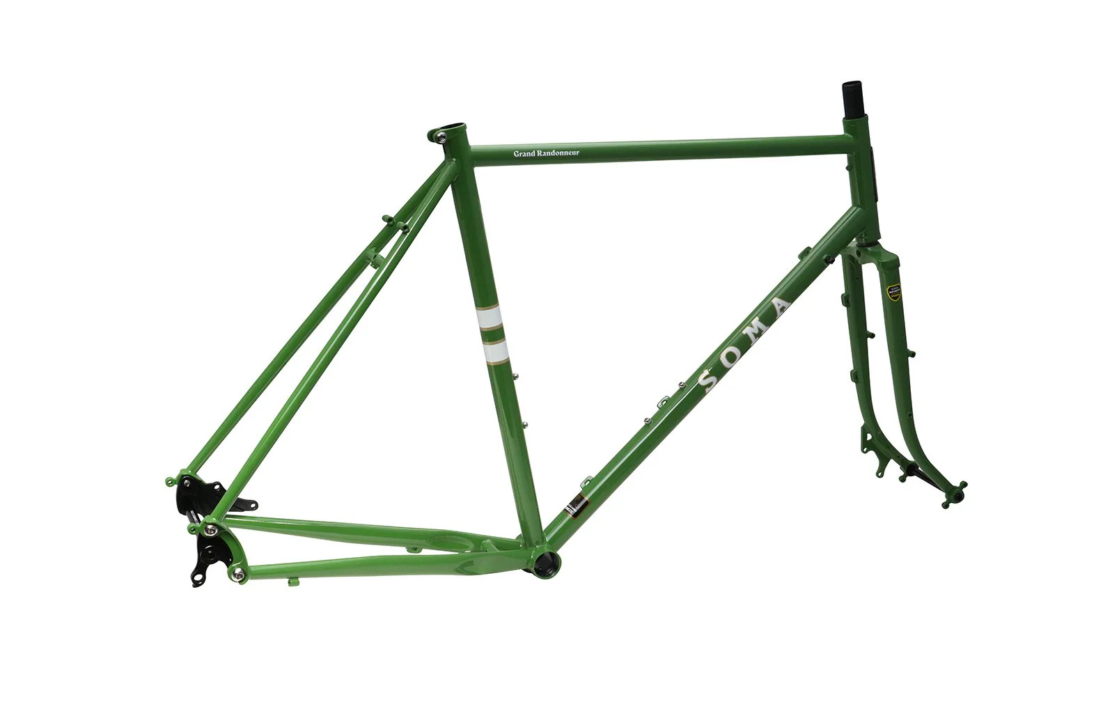 Soma Grand Randonneur Frameset 55cm Green - Image 3