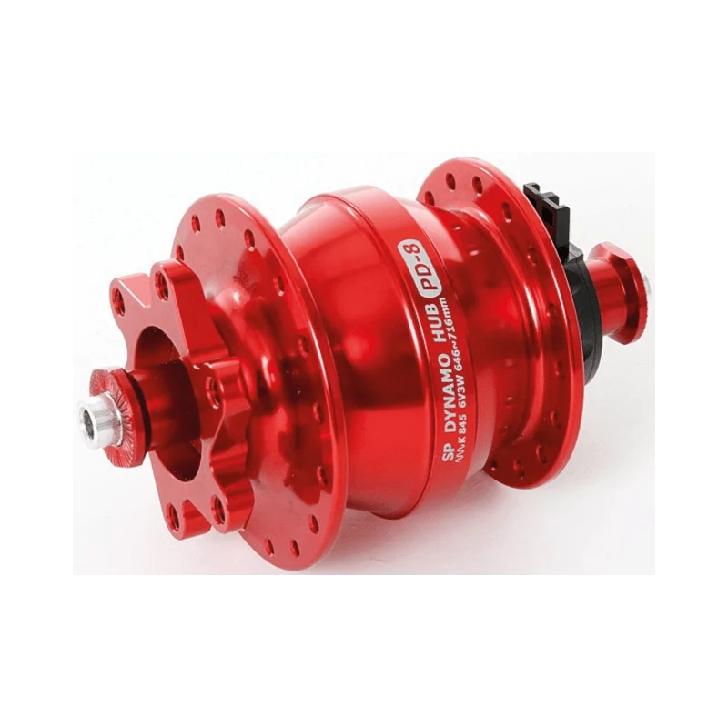 Shutter Precision PD-8 Dynamo Hub (Q/R, 6-bolt) - Image 3
